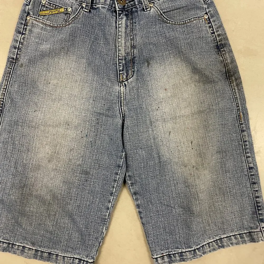 Y2K baggy Brooklyn xpress jeans shorts 36